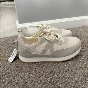 Torrid Cream and Gray Women's Sneakers